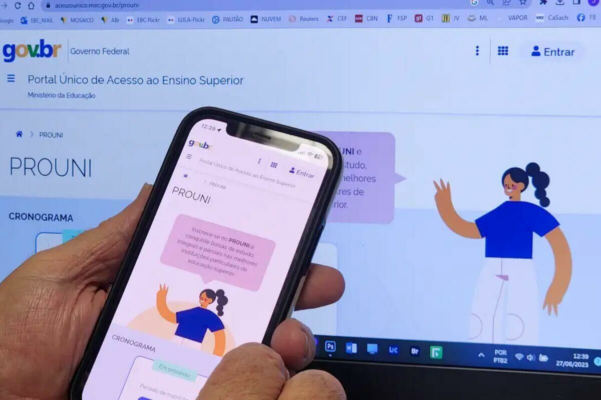 Imagem de compartilhamento para o artigo Inscrições para o Prouni começam nesta segunda com mais de 211 mil bolsas da MS Todo dia